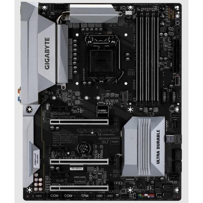 GIGABYTE Z270X-UD5 Intel Z270 LGA1151 DDR4-4133 64GB M.2 U.2 SATA Wi-FI 5 Gigabit LAN Motherboard