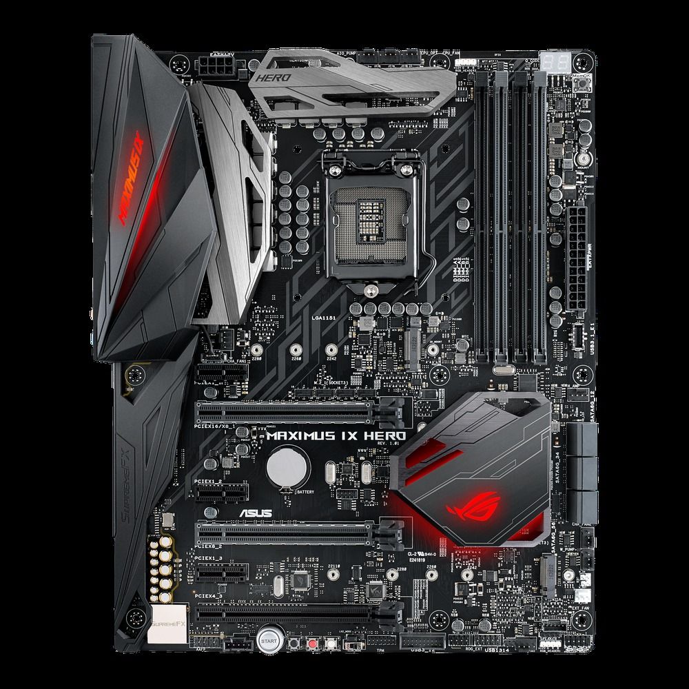 ASUS ROG MAXIMUS IX HERO Intel Z270 LGA1151 DDR4-4133 64GB M.2