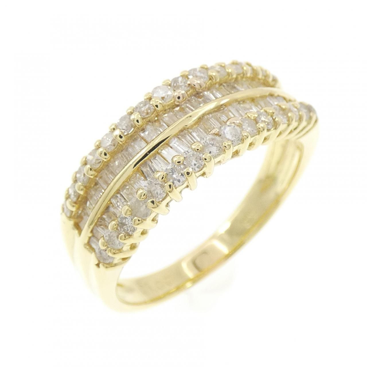 K18YG ダイヤモンド リング 1.00CT