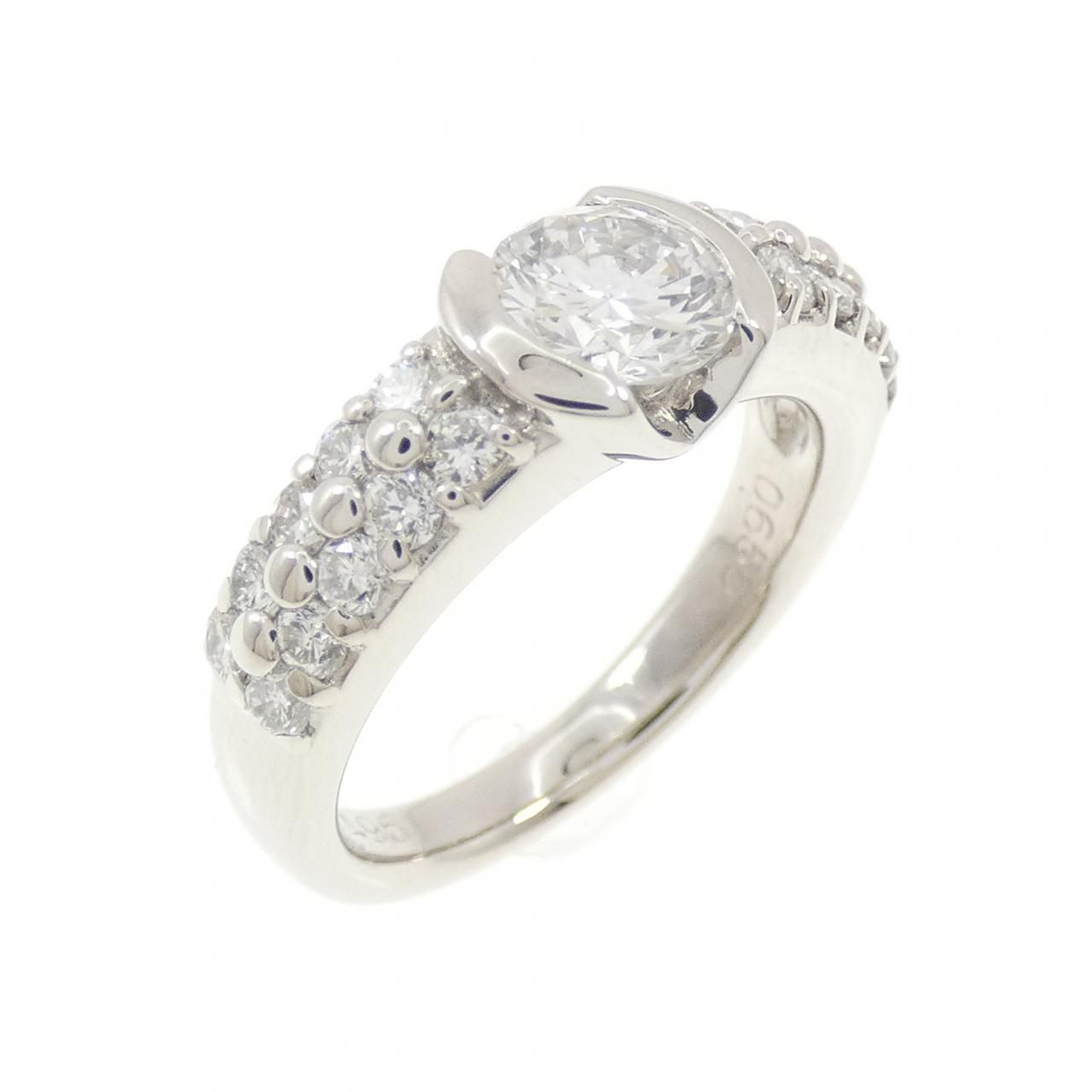 PT900 ダイヤモンド リング 0.495CT