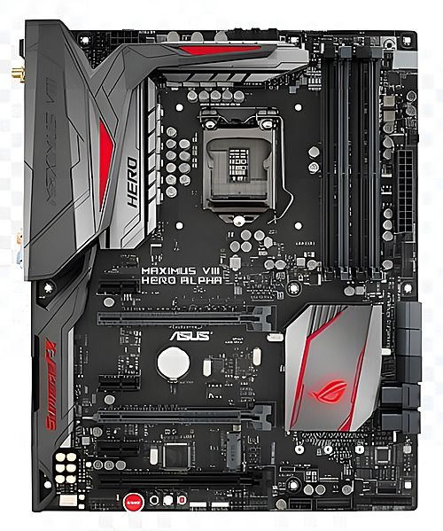 ASUS ROG Maximus VIII HERO ALPHA Intel Z170 LGA1151 DDR4-3400 64GB M.2 SATA6 PCIe 3.0 Motherboard