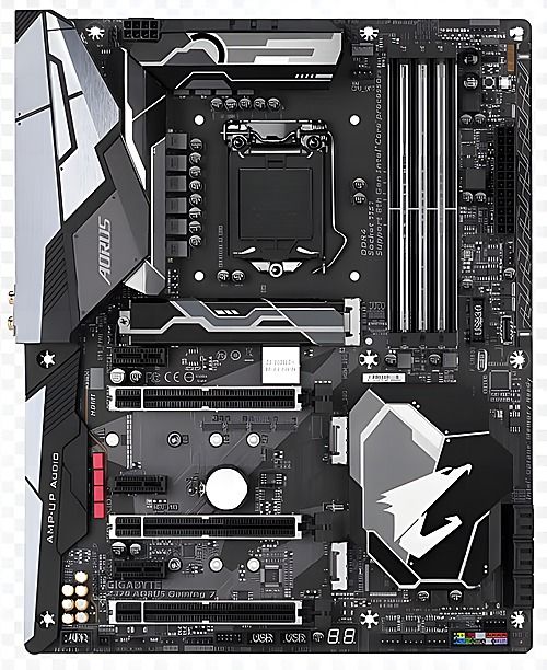 GIGABYTE Z370 AORUS Gaming 7 Intel Z370 LGA1151 DDR4-4133 64GB M.2 SATA Wi-FI 5 Gigabit Motherboard 12,006円