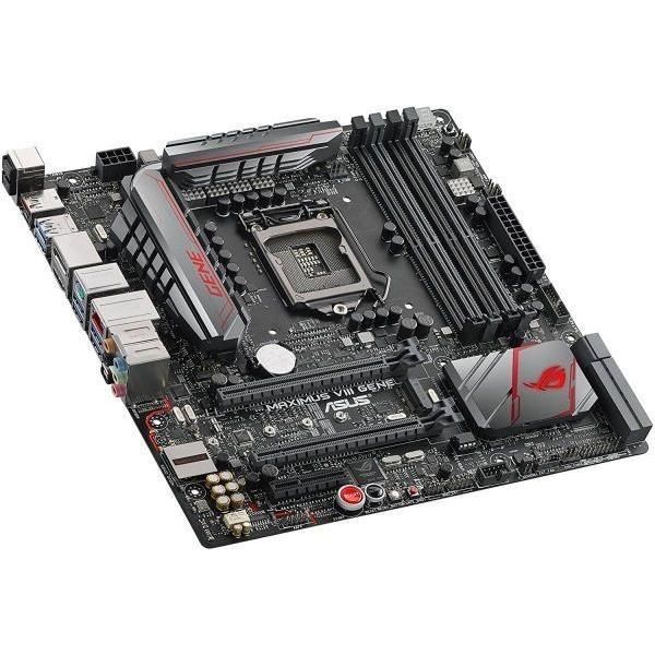 ASUS ROG Maximus VIII GENE Intel Z170 LGA1151 DDR4-3733 64GB M.2 SATA Wi-FI 5 Gigabit Motherboard