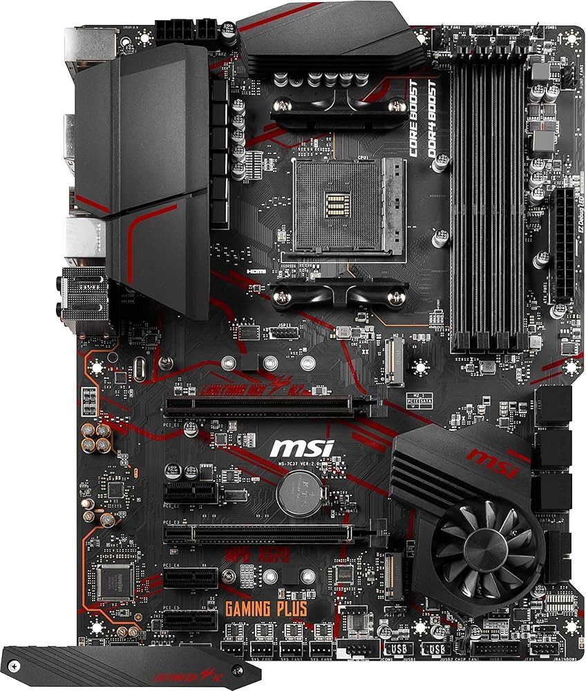 MSI MPG X570 Gaming PLUS AMD X570 AM4 DDR4-4400 128GB M.2 SATA Gigabit LAN HDMI Motherboard