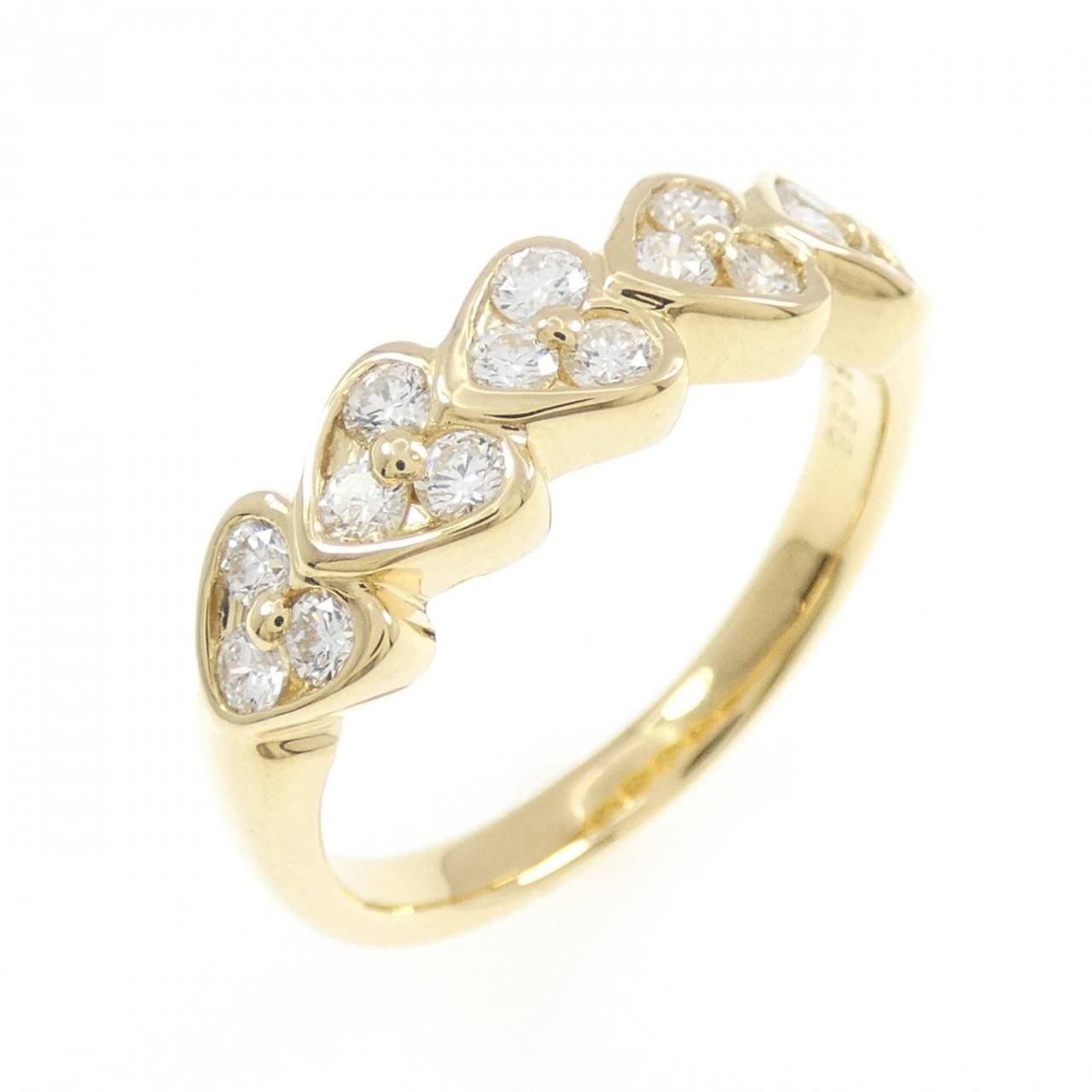 クイーン ダイヤモンド リング 0.55CT