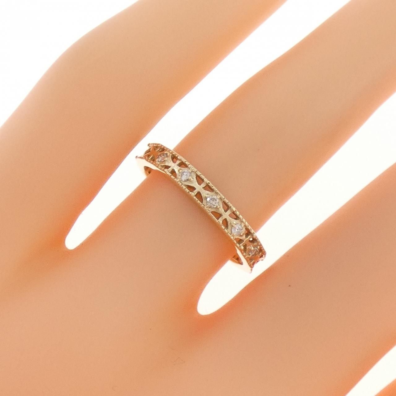 シエナ ロゼ ダイヤモンド リング 0.05CT - メルカリ