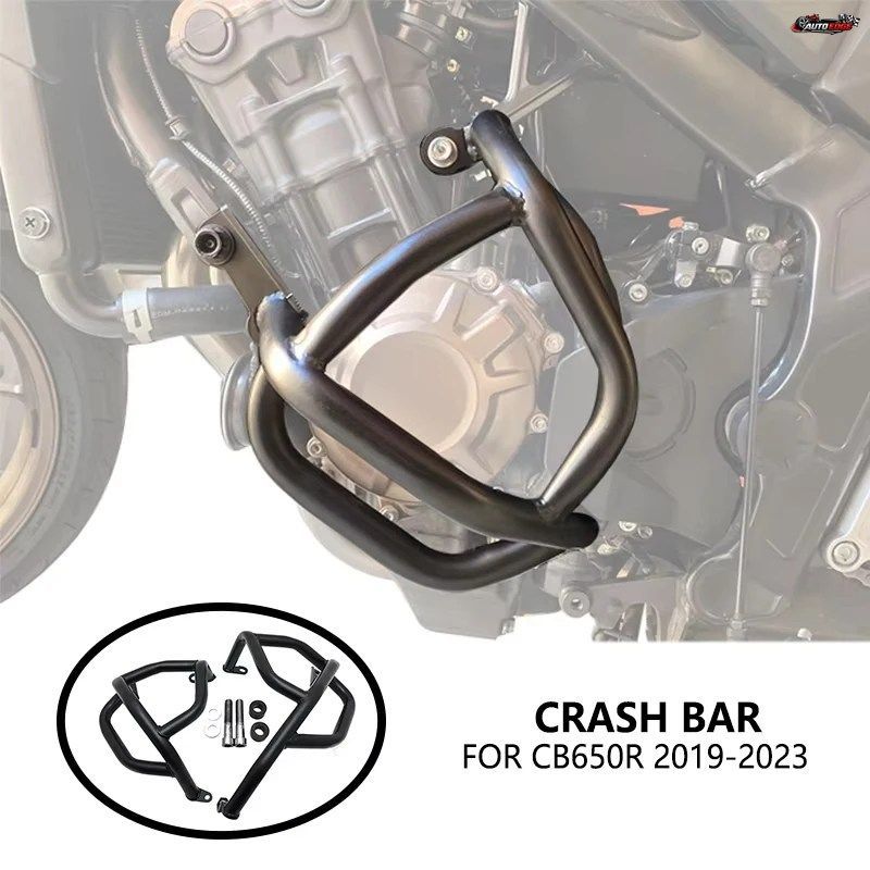 ホンダ CB650R 2019-2023 2021 2022 用エンジンガード クラッシュバー フレームバンパー オートバイ転倒保護プロテクター