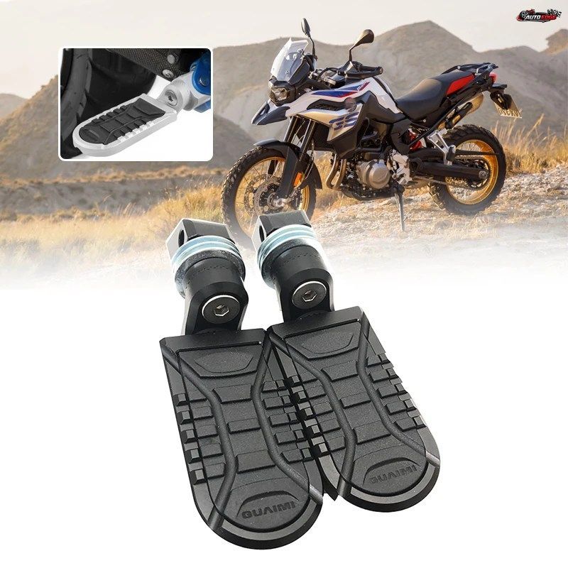 BMW F850GS ADV F750GS用 フロント/リア調整可能モーターサイクルフットレスト 回転式フットペグレスト BMW F850GS ADVENTURE 2018 2019 20 8,246円