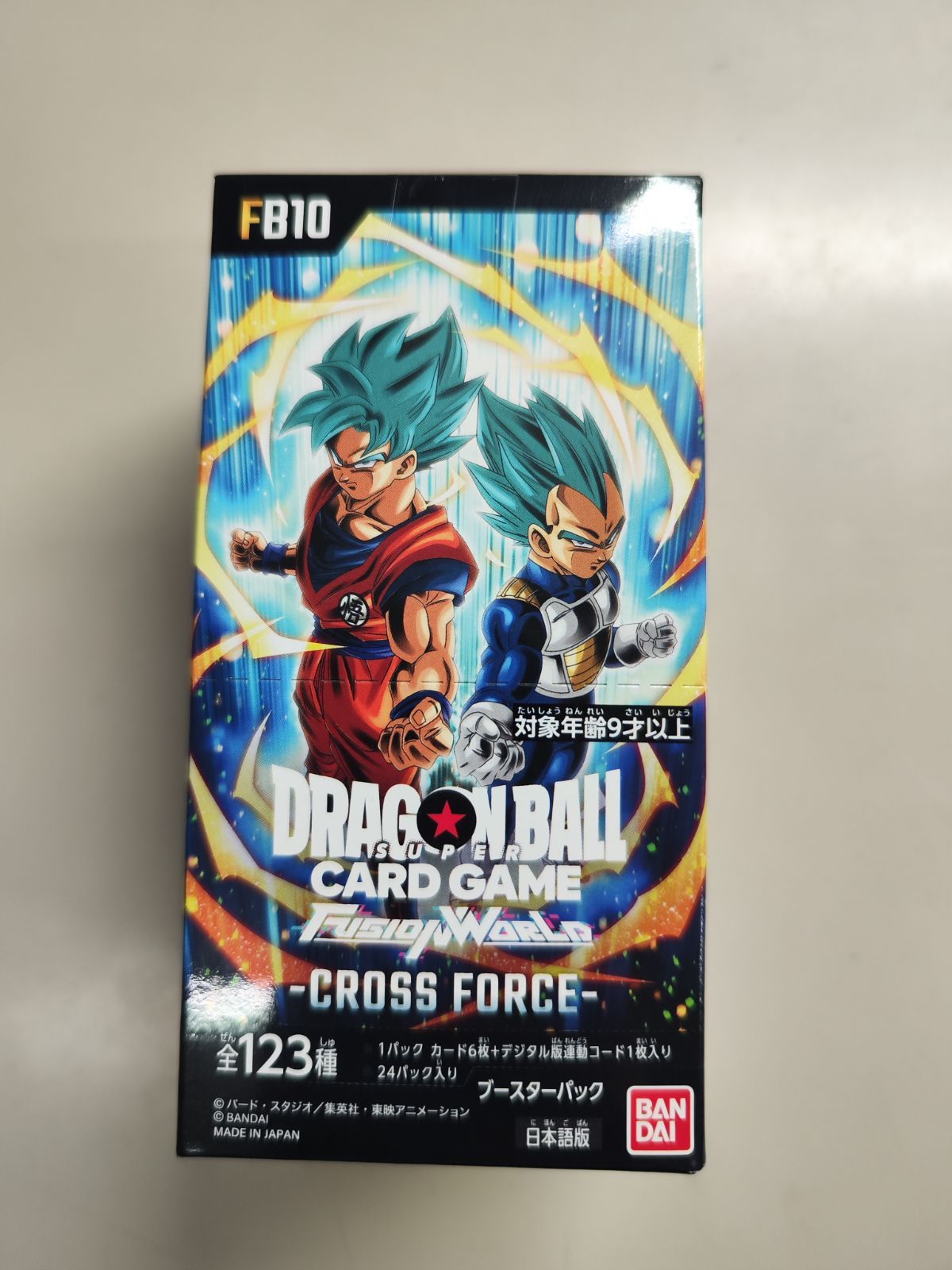 【未開封BOX】ドラゴンボール フュージョンワールド CROSS FORCE 1BOX