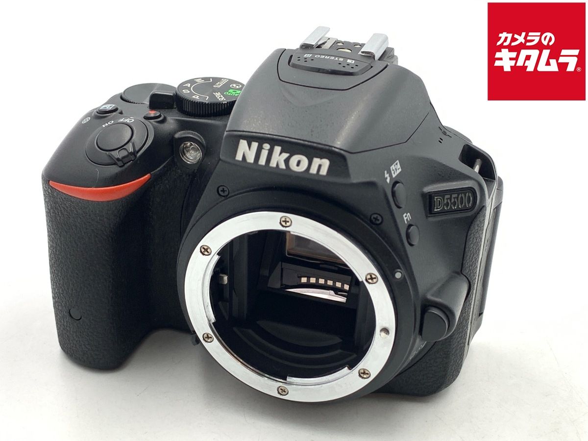 【中古】 【並品】 ニコン D5500 ボディ ブラック