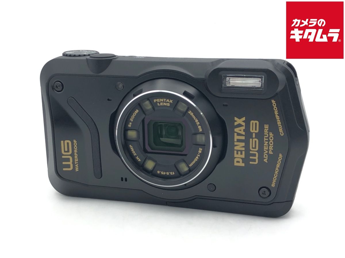 【中古】 【美品】 ペンタックス WG-8 ブラック