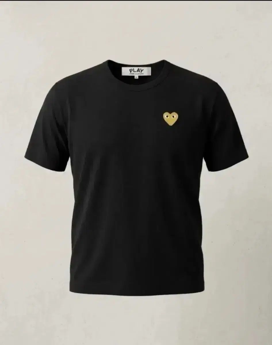 正規品 コム・デ・ギャルソン PLAY 半袖Tシャツ GOLD
