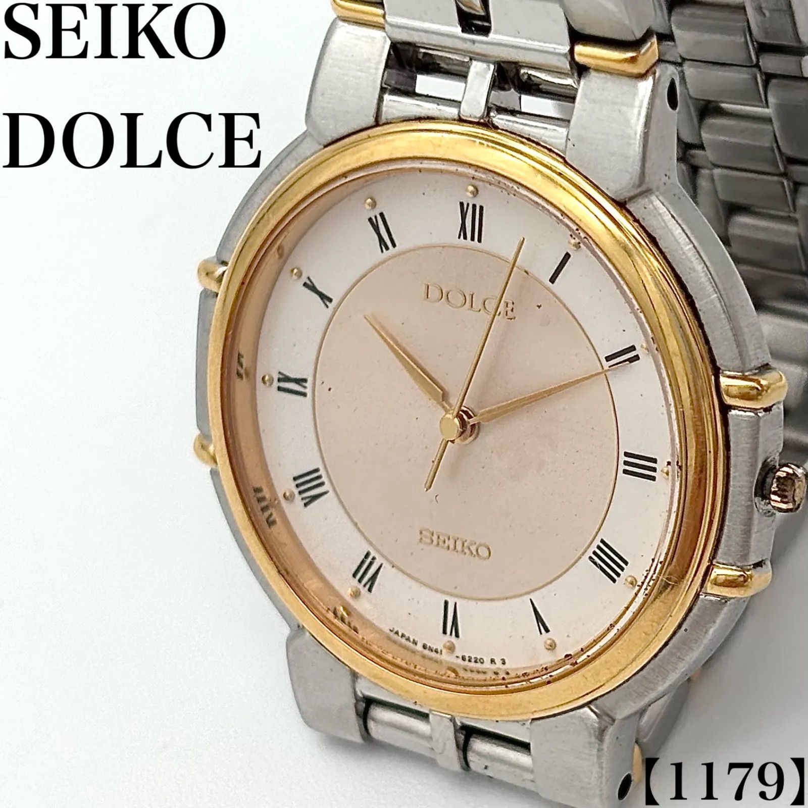 稼働品 Working item セイコー SEIKO ドルチェ DOLCE 腕時計 メンズ 