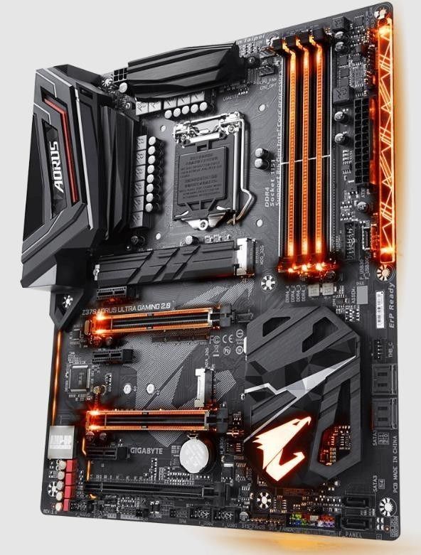 GIGABYTE Z370 AORUS ULTRA Gaming 2.0 Intel Z370 LGA1151 DDR4-4000 64GB M.2 SATA6Gbps Motherboard