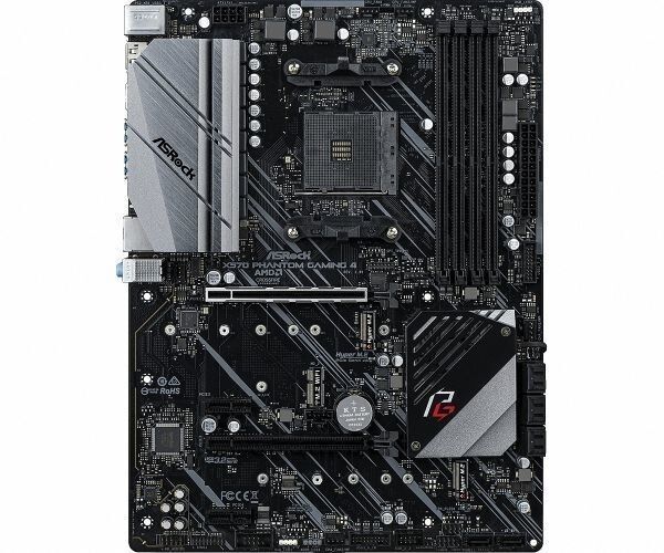 ASRock X570 Phantom Gaming 4 AMD X570 AM4 DDR4-4533 128GB M.2 SATA Gigabit LAN HDMI