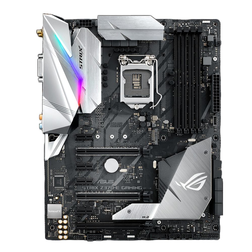 ASUS ROG Strix Z370-E Gaming Intel Z370 LGA1151 DDR4-4000 64GB M.2 SATA Wi-FI Gigabit Motherboard
