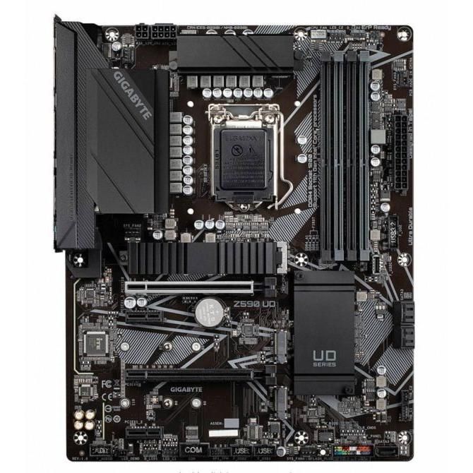 GIGABYTE Z590 UD Intel Z590 LGA1200 DDR4-3200 128GB M.2 SATA Gigabit LAN HDMI Motherboard
