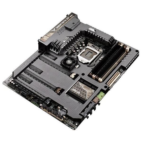 ASUS GRYPHON Z97 ARMOR EDITION Intel Z97 LGA1150 DDR3-1600 32GB M.2 SATA Intel Gigabit