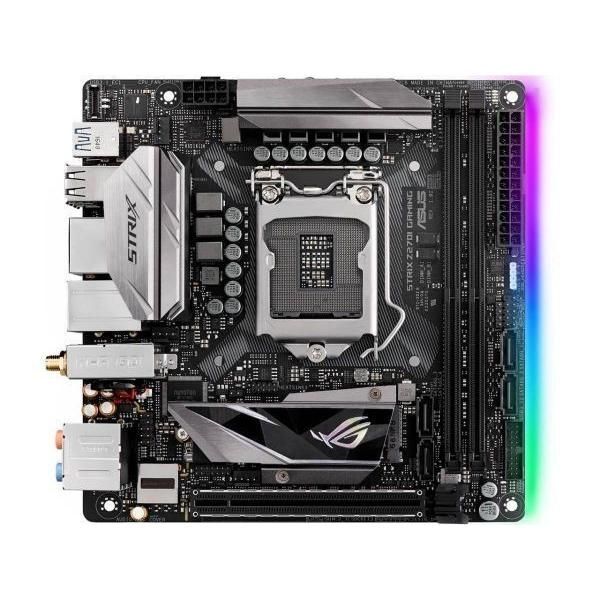 ASUS ROG Strix Z270I Gaming Intel Z270 LGA1151 DDR4-3866 64GB M.2 SATA Gigabit LAN Wi-FI Motherboard