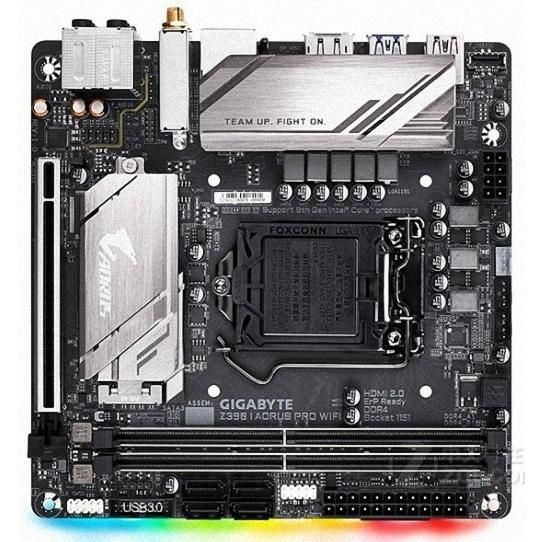GIGABYTE Z390 I AORUS Pro Wi-FI LGA1151 DDR4-4400 PCIe 3.0 x16 Motherboard