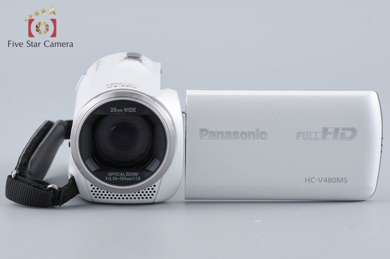中古】Panasonic パナソニック HC-V480MS ホワイト デジタル