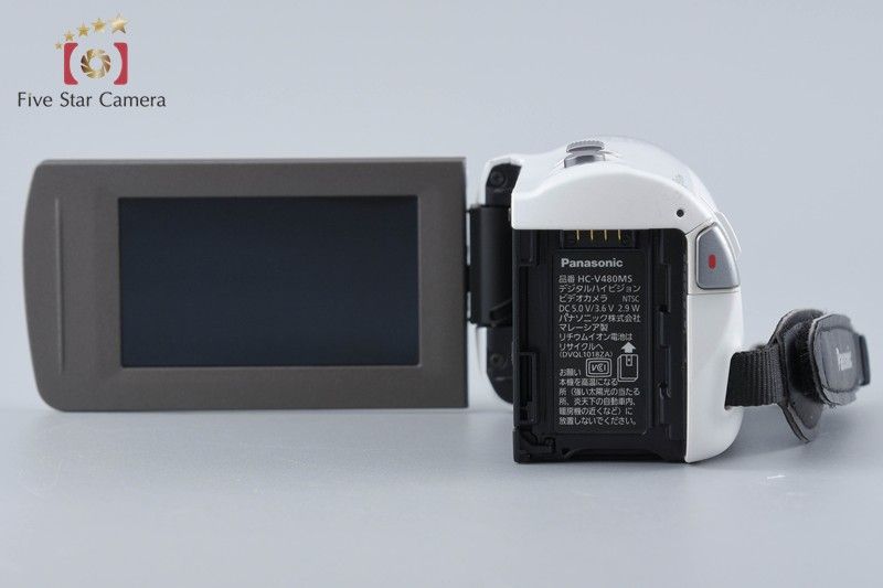 中古】Panasonic パナソニック HC-V480MS ホワイト デジタル