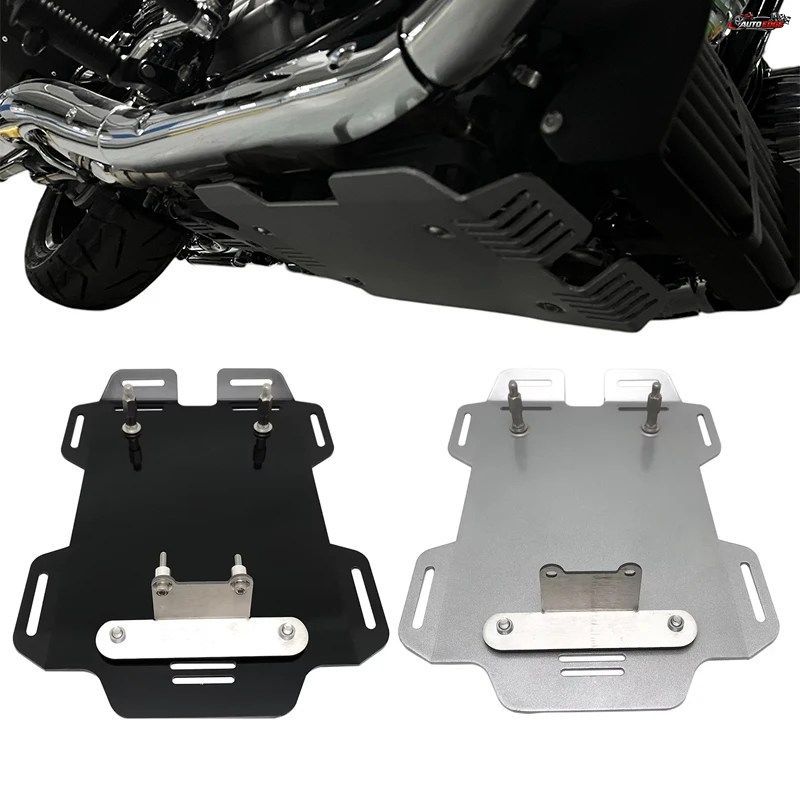 BMW R18 R 18 2020-2023 2021 2022 用モーターサイクルエンジンアンダーガードスキッドプレートプロテクターカバーグリッドシャーシアクセ