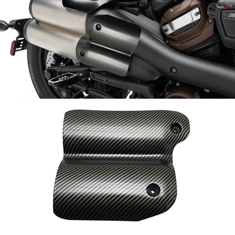 SPORTSTER S 1250 RH1250 2021+用リアパッセンジャーヒートシールドカバー排気管断熱カバーオートバイアクセサリー