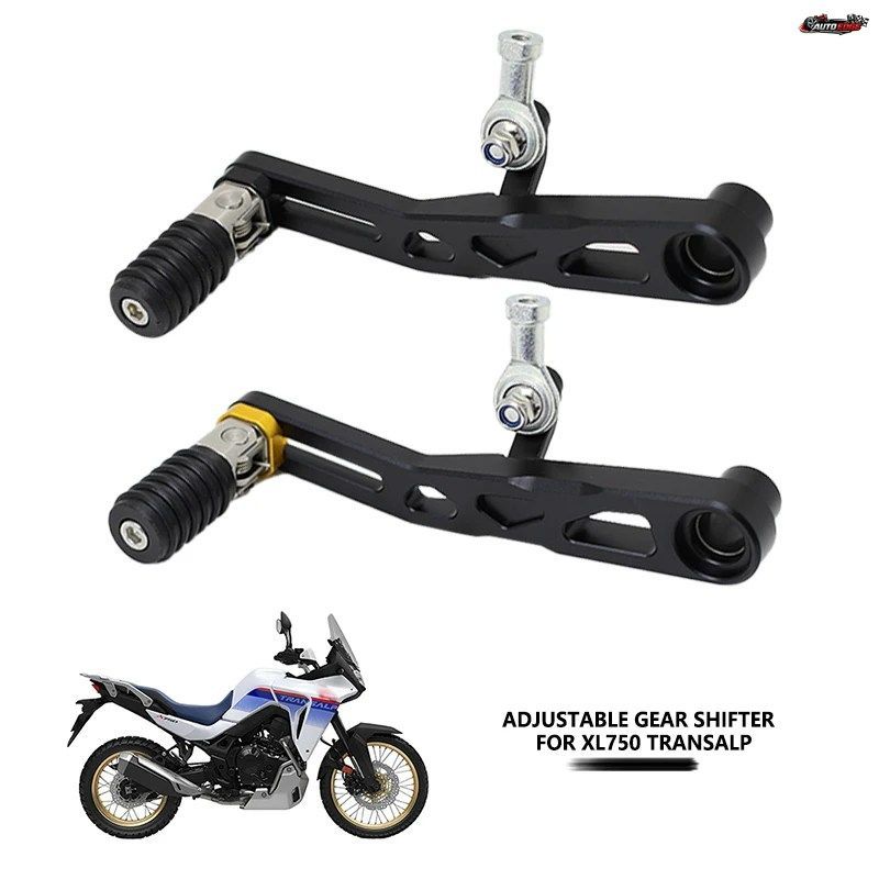 ホンダ XL750 トランザルプ用 調節可能折りたたみ式ギアシフター シフトペダルレバー XL 750 トランザルプ 750 2023 2024 オートバイアクセ