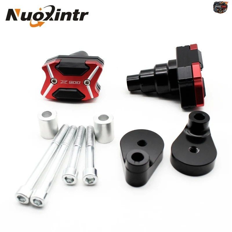 NUOXINTR モーターサイクル アルミ合金フレームスライダー 転倒防止プロテクター アンチクラッシュキャップ モトアクセサリー カワサキ Z90