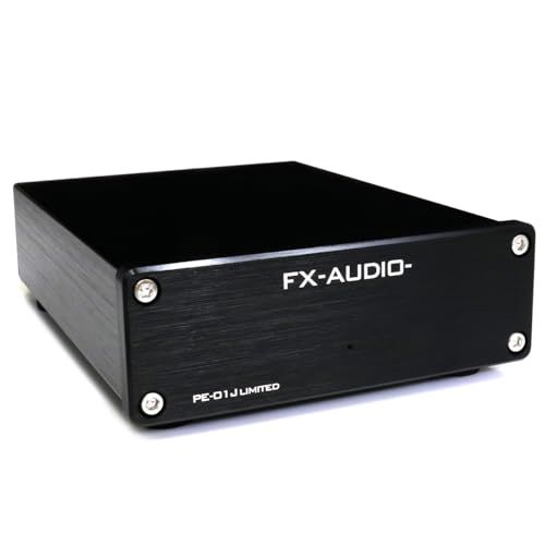 FX-AUDIO- PE-01J LIMITED[ブラック] MMカートリッジ対応 フォノイコライザー プリアンプ 限定モデル送料無料 174bd80d