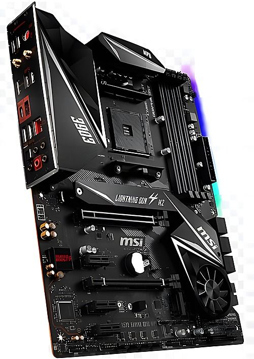 MSI MPG X570 Gaming EDGE Wi-FI AM4 DDR4-4400 PCIe 4.0 x16 ATX Motherboard
