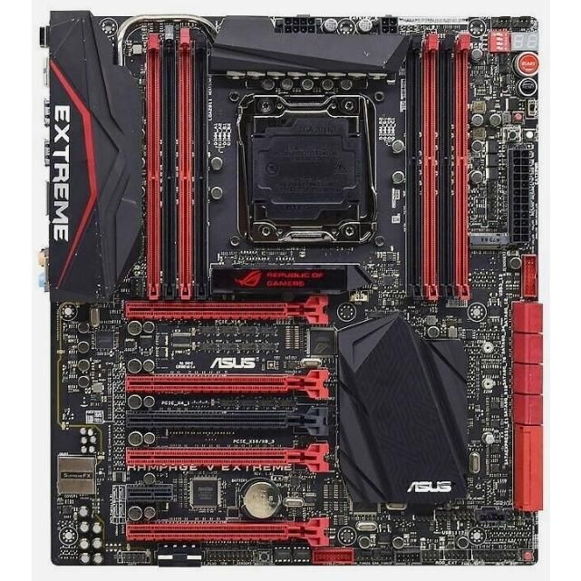 ASUS RAMPAGE V EXTREME Intel X99 LGA2011-V3 DDR4-3300 128GB M.2 SATA Dual Gigabit LAN Motherboard