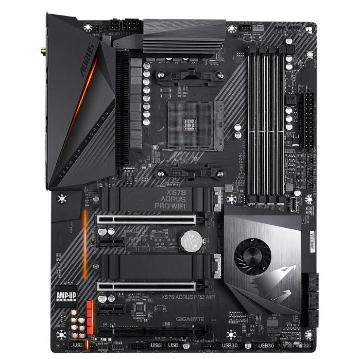 GIGABYTE X570 AORUS Pro Wi-FI AM4 DDR4-4400 PCIe 4.0 x16 Motherboard