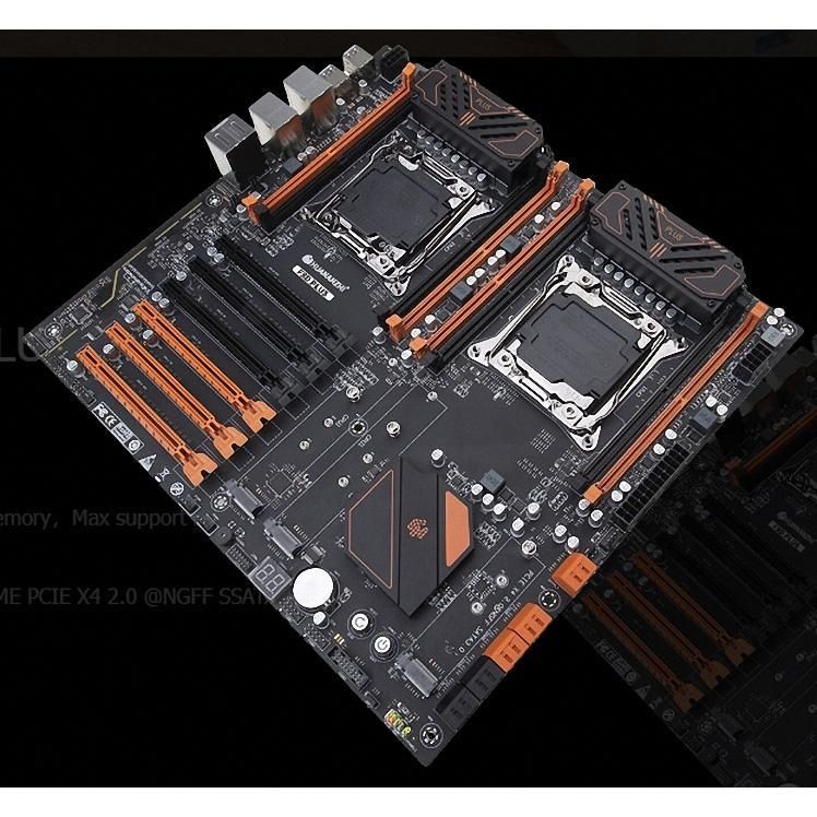 Huanan X99-F8D PLUS Intel X99 LGA2011-3 DDR4 PCIe 3.0 Dual Socket Motherboard