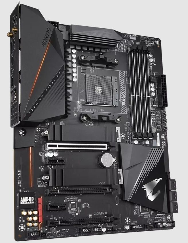 GIGABYTE B550 AORUS Pro AC AMD B550 AM4 DDR4-4400 128GB M.2 SATA 2.5GbE LAN Wi-FI 6 HDMI Motherboard