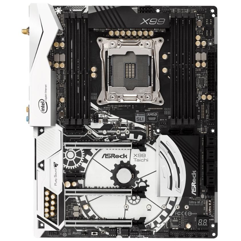 ASRock X99 TAICHI Intel X99 LGA2011-3 DDR4-3300 128GB M.2 SATA