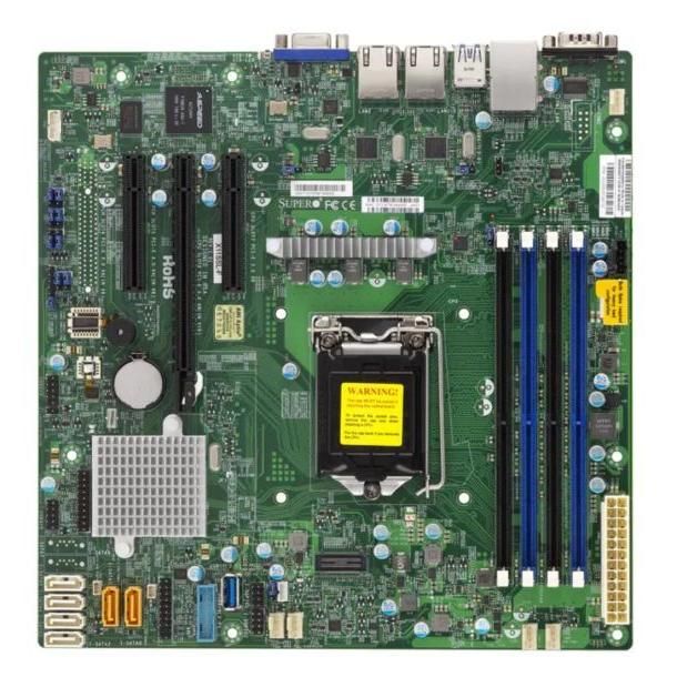 Supermicro X11SSL-F Intel C232 LGA1151 DDR4-2400 64GB SATA3.0 RAID Dual Gigabit LAN Motherboard