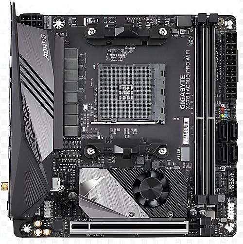 GIGABYTE X570 I AORUS Pro Wi-FI AM4 DDR4-4400 PCIe 4.0 x16 Motherboard