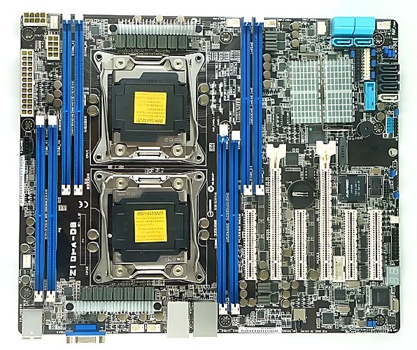 ASUS Z10PA-D8 Intel C612 LGA2011-3 DDR4-2133 1TB SATA Dual Gigabit LAN VGA Motherboard