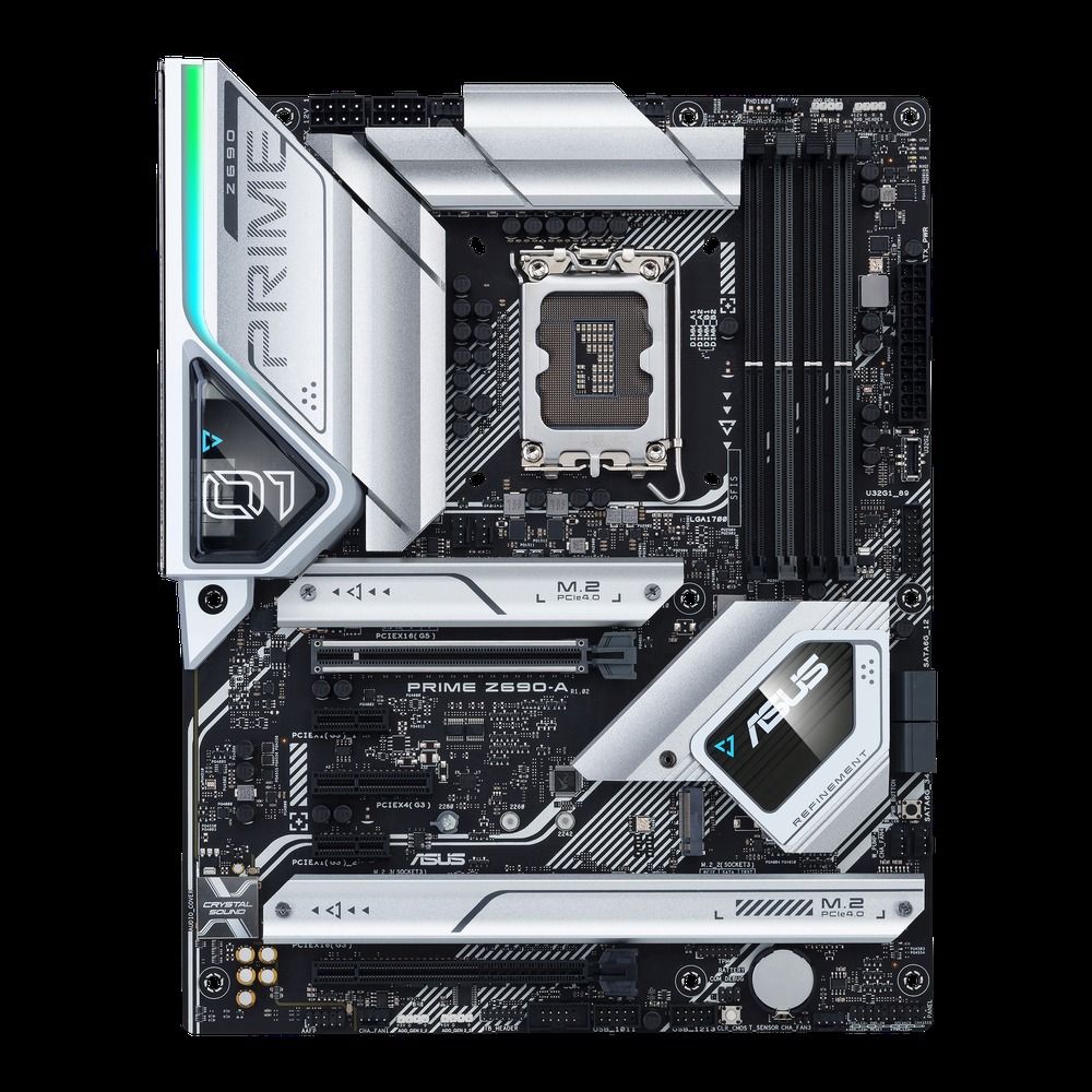 ASUS Prime Z690-A Intel Z690 LGA1700 DDR5-6000 128GB M.2 SATA PCIe 5.0 2.5GbE LAN Motherboard