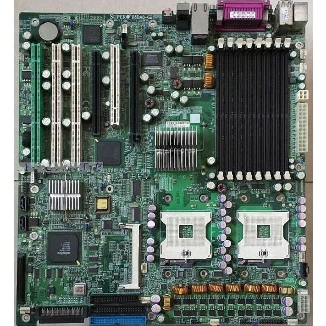 Supermicro X6DA8-G2 Intel 5000P LGA771 DDR2-667 32GB SATA PCI-X Dual Gigabit LAN Motherboard