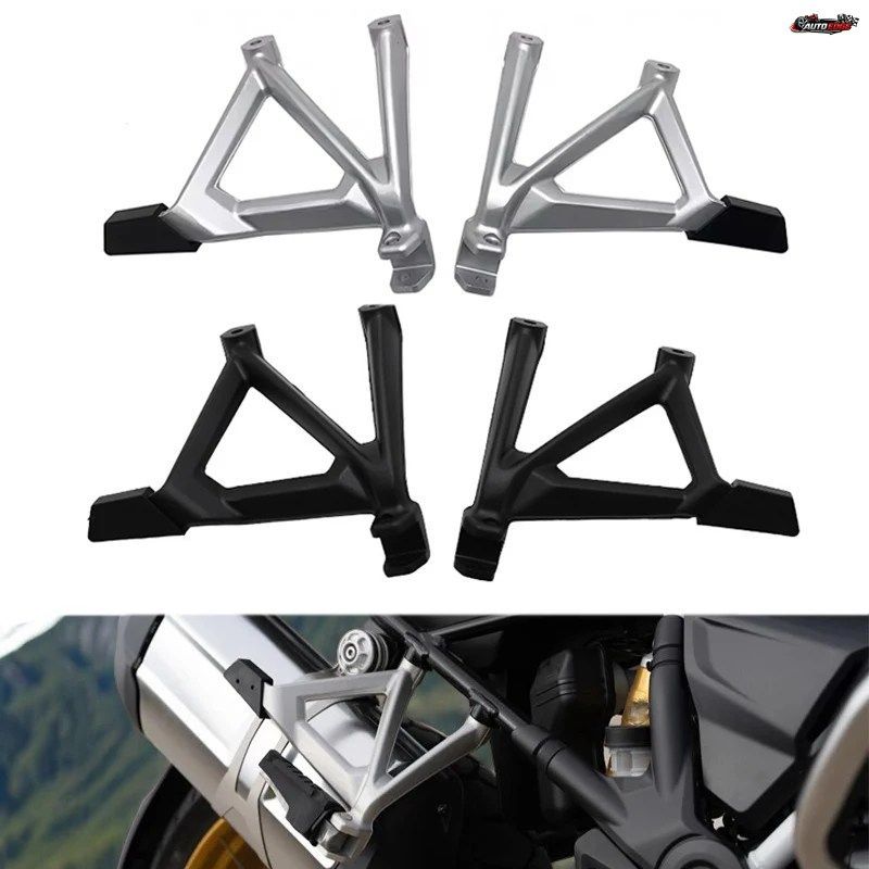 BMW R1200GS R1250GS R1250GS R1200GS ADVENTURE 2013-2023用オートバイ後部座席用フットペグキット、フットレスト、フットレストブラケッ