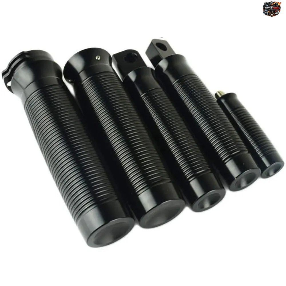 25MM 1インチハンドルグリップフットペグシフターネイルペグブラックハンドルバーグリップハーレーXL883N XL1200Xナイトスタースポーツスタ