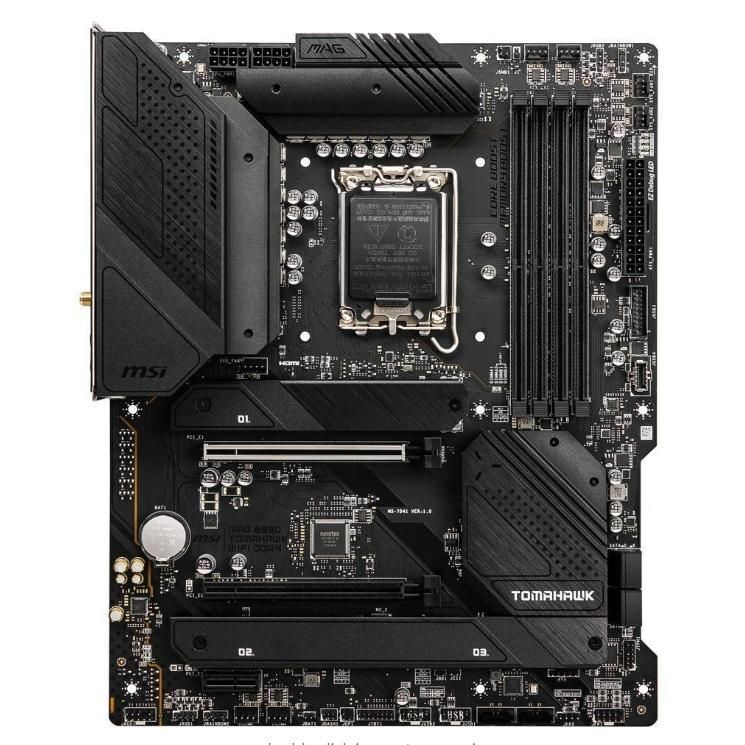 MSI MAG B660 TOMAHAWK Wi-FI LGA1700 DDR4-3200 PCIe 4.0 x16 Motherboard