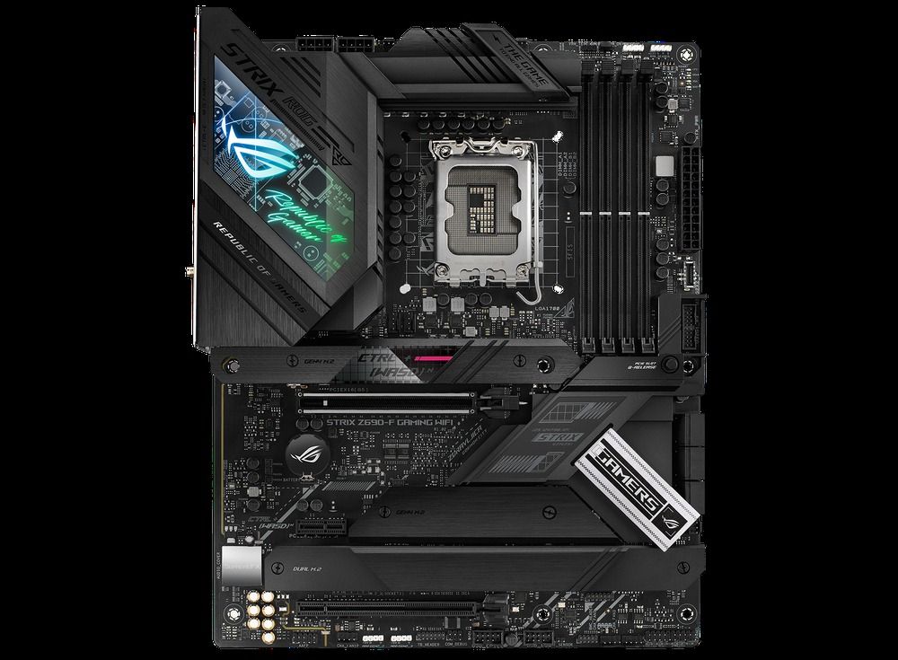 ASUS ROG Strix Z690-F Gaming Wi-FI Z690 LGA1700 DDR5 PCIe 5.0 Wi-FI 6E 2.5GbE Motherboard