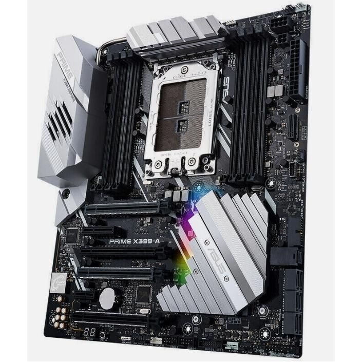 ASUS PRIME X399-A AMD X399 TR4 DDR4-2666 128GB M.2 SATA6Gbps Intel Gigabit LAN Motherboard