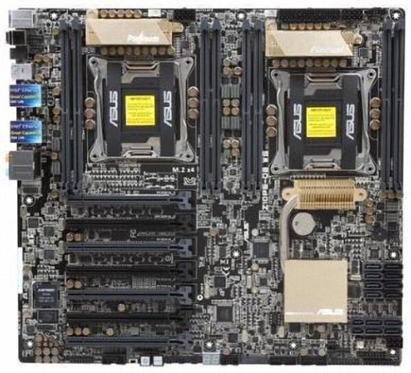ASUS Z10PE-D8 WS Intel C612 LGA2011-3 DDR4-2400 1TB SATA SAS Gigabit Ethernet USB 3.0 Motherboard