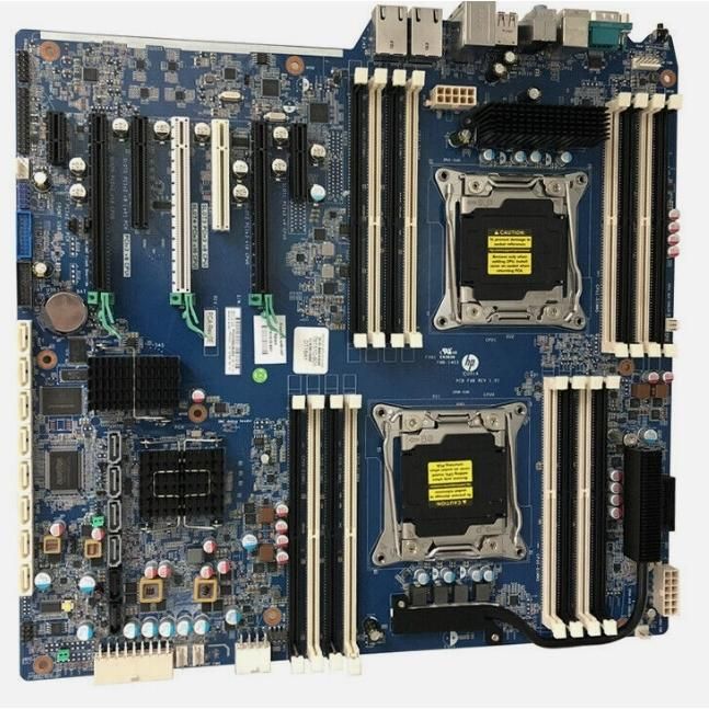 HP Z840 Workstation Dual Intel C612 LGA2011-V3 DDR4-2400 1TB M.2 SATA3.0 RAID Dual Motherboard