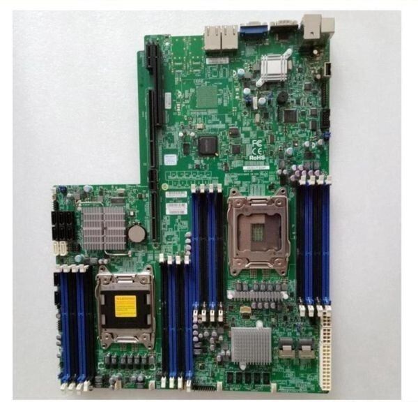 Supermicro X9DRW-7F-BO04T Intel C602 LGA2011 DDR3-1600 512GB SAS SATA Dual Gigabit LAN Motherboard